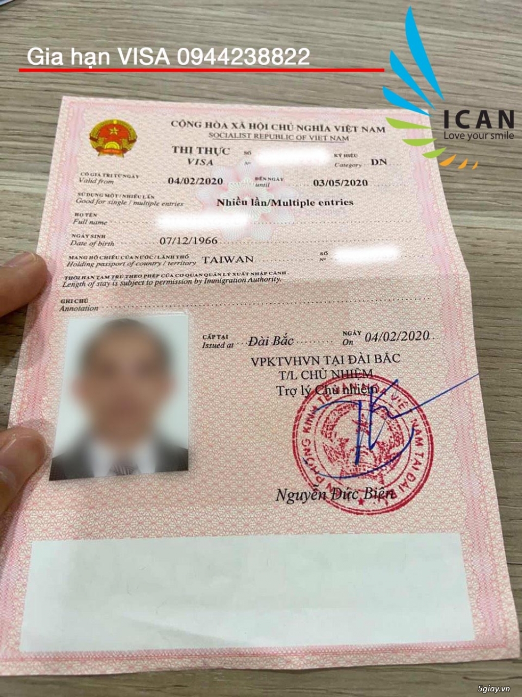 Gia hạn visa việt nam tại TPHCM-Quận Bình Chánh - 1