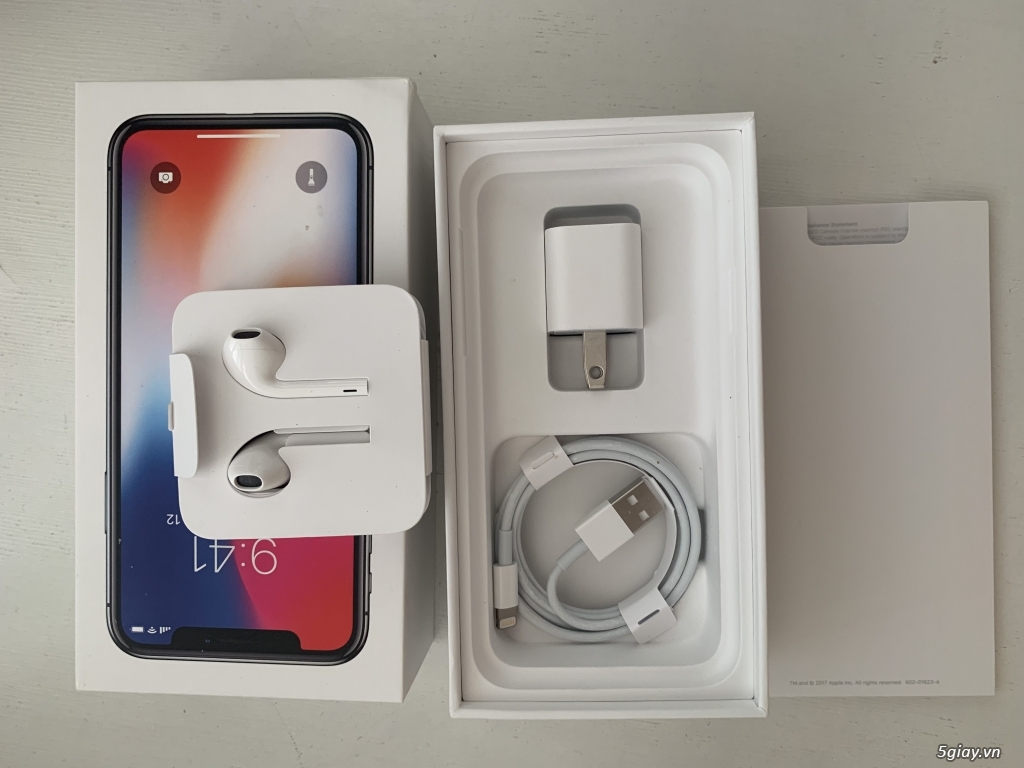 Bán Iphone X 256Gb quốc tế Black, Fullbox - 1