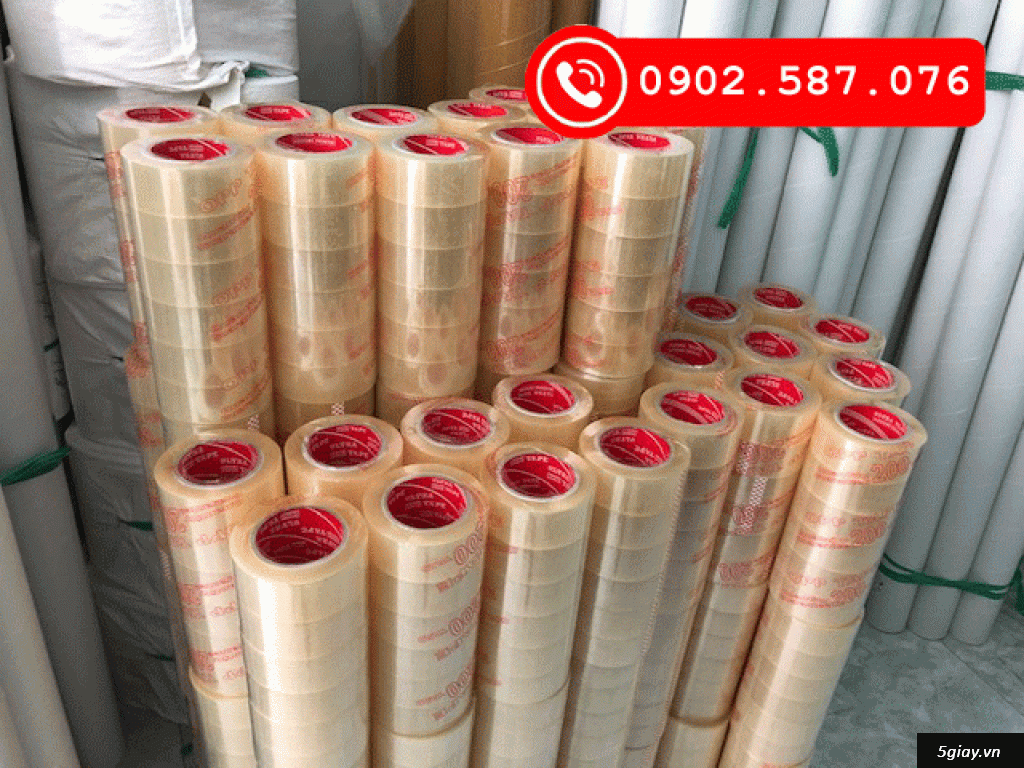 Băng keo trong, băng keo đục, băng keo điện nano, màng quấn hàng PE