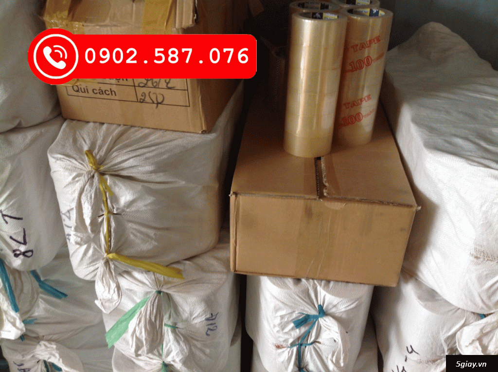 Băng keo trong, băng keo đục, băng keo điện nano, màng quấn hàng PE - 6