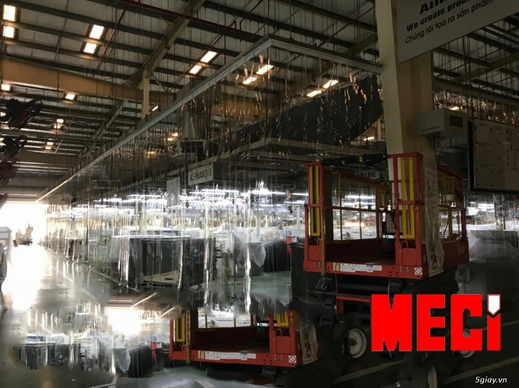 Rèm nhựa PVC-Rèm Nhựa Ngăn Điều Hòa Công Nghiệp - 2