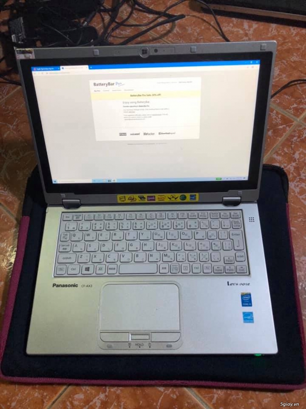 Laptop Panasonic Toughbook CF-AX2 CF-AX3 Cảm Ứng Siêu bền Gò Vấp - 10