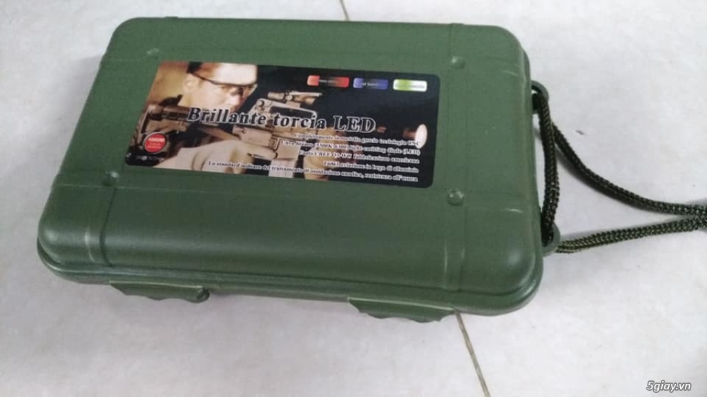 Đèn pin, sd pin sạc, giá 150k - 2