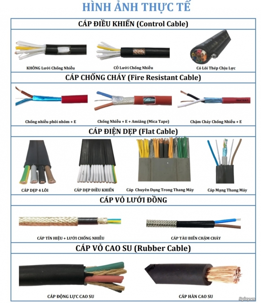 Bán Cáp Tín Hiệu cáp Mạng Cáp Điện Ống Ruột Gà Lõi Thép - 4