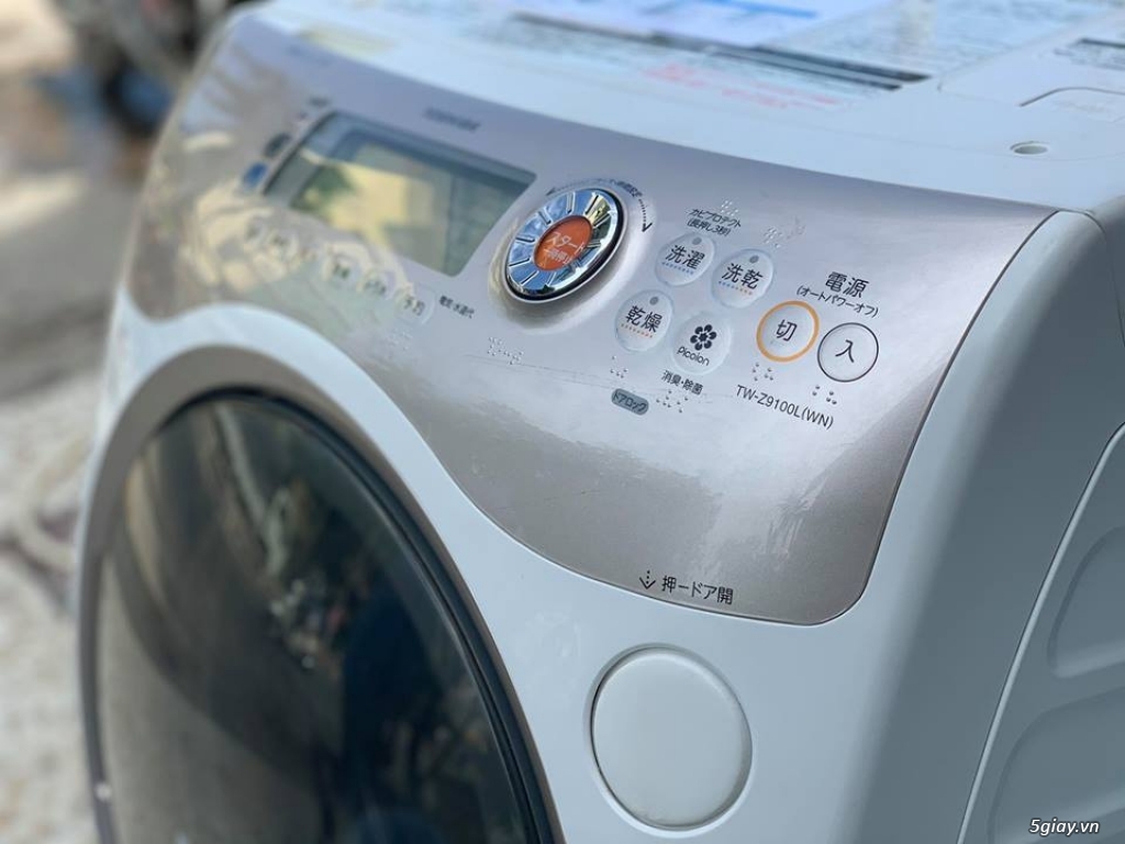 Máy giặt nội địa TOSHIBA TW-Z9100L đời 2011 giặt 9kg sấy, sấy Block - 2