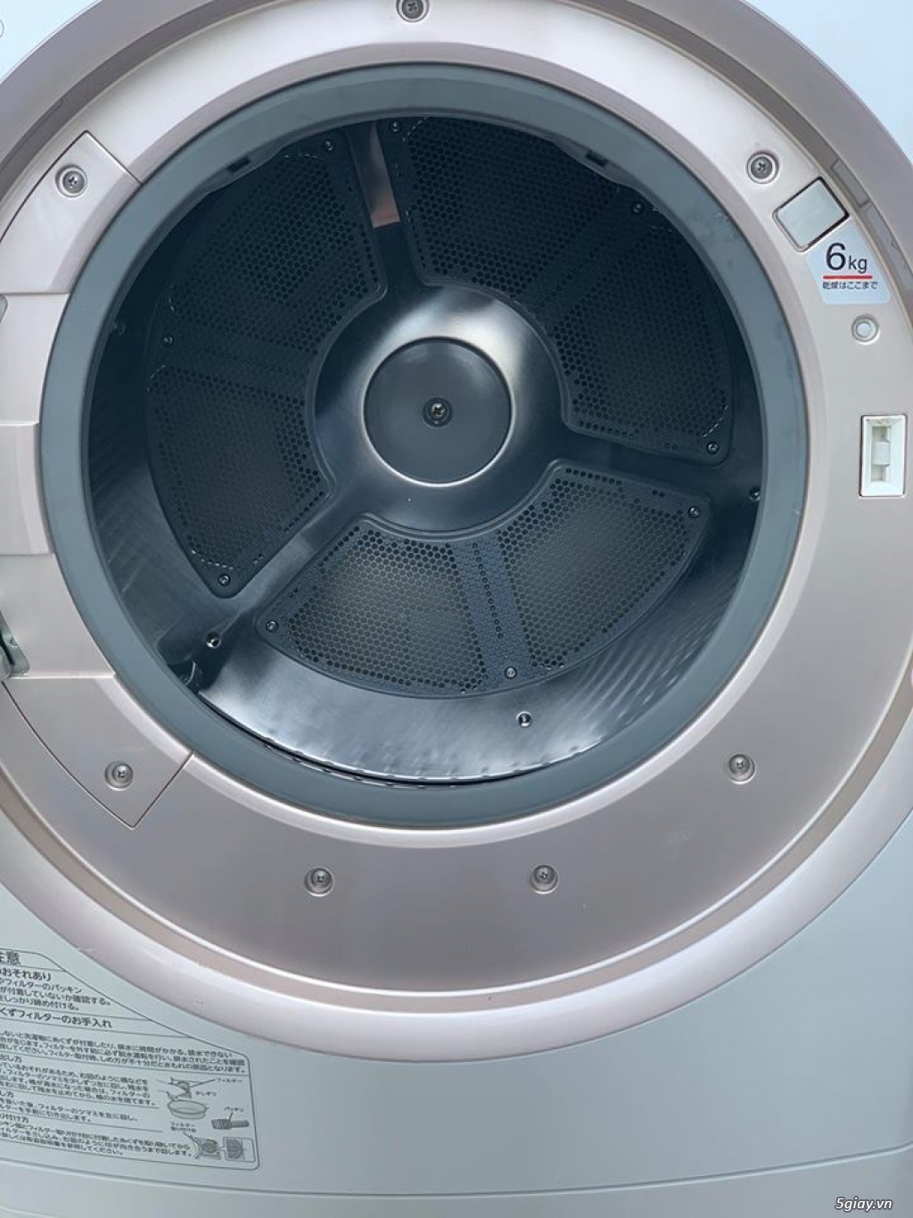 Máy giặt nội địa TOSHIBA TW-Z9100L đời 2011 giặt 9kg sấy, sấy Block - 4