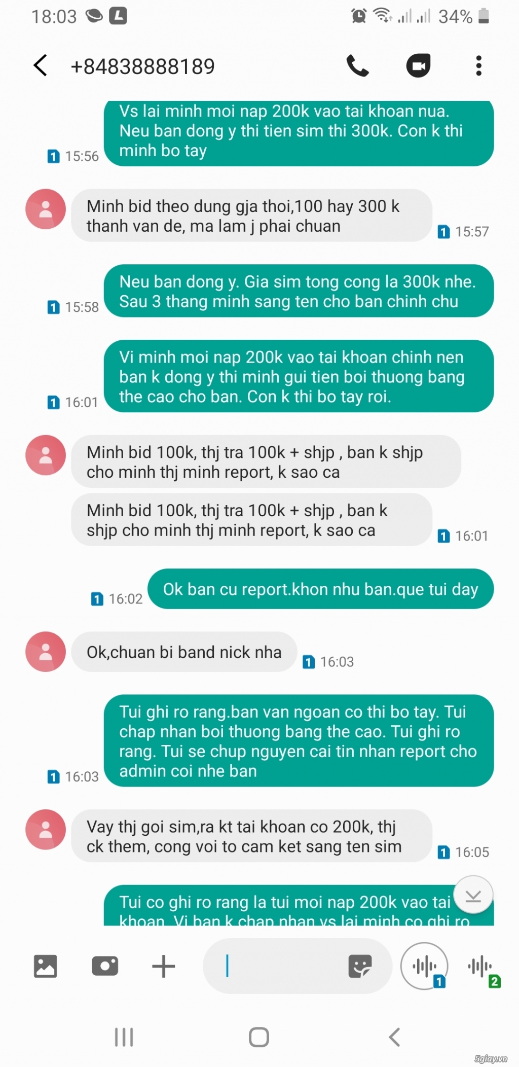 MOD xử lý chủ topic không chịu giao sim cho winner