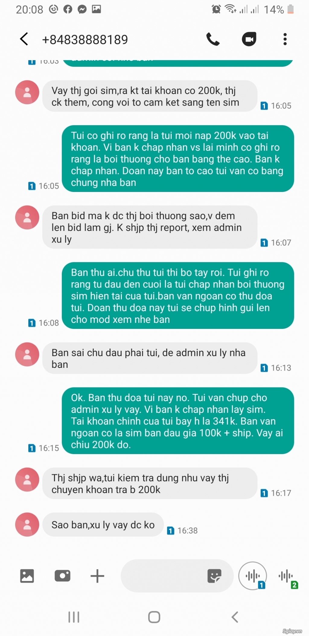 MOD xử lý chủ topic không chịu giao sim cho winner