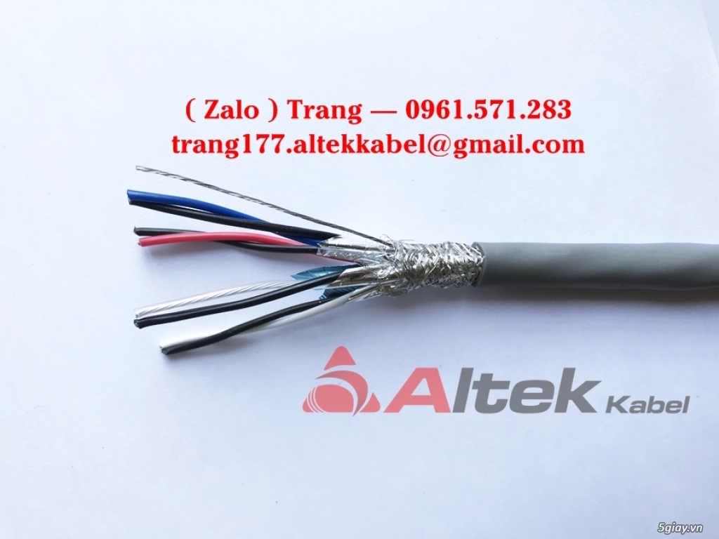 Cáp điều khiển 8cores- cáp tín hiệu 4pair20awg - 2
