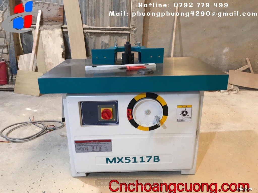 Máy phay trục đứng MX5117B - 4