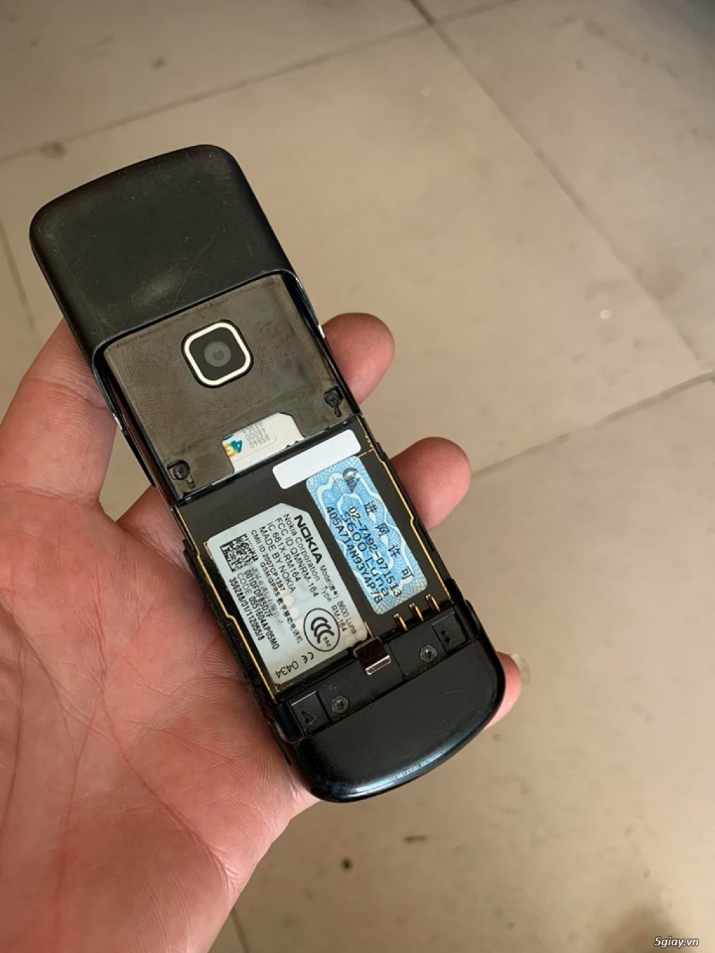 Nokia 8600 luna zin - giá hạt dẽ - 3