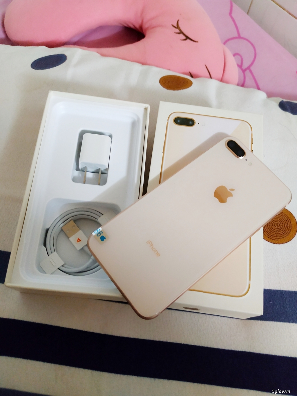 Apple Iphone 8 Plus 64GB Vàng Hồng quốc tế - 1