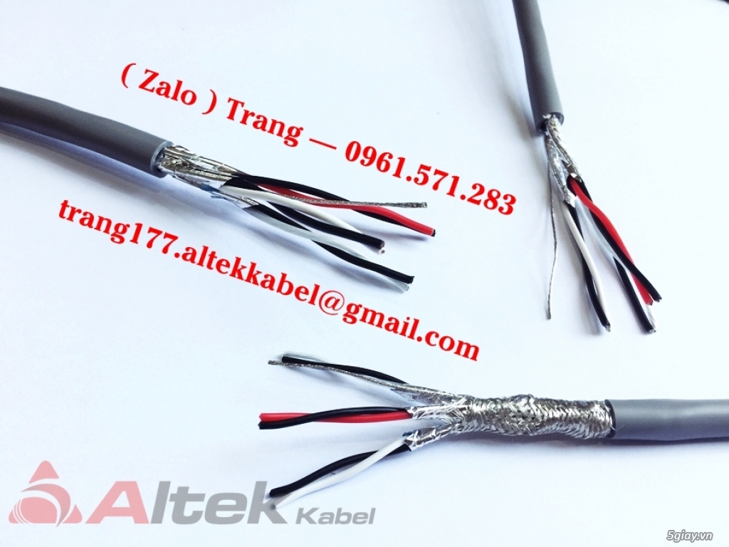 Nhà phân phối cáp tín hiệu chống nhiễu Altek Kabel giá tốt - 2