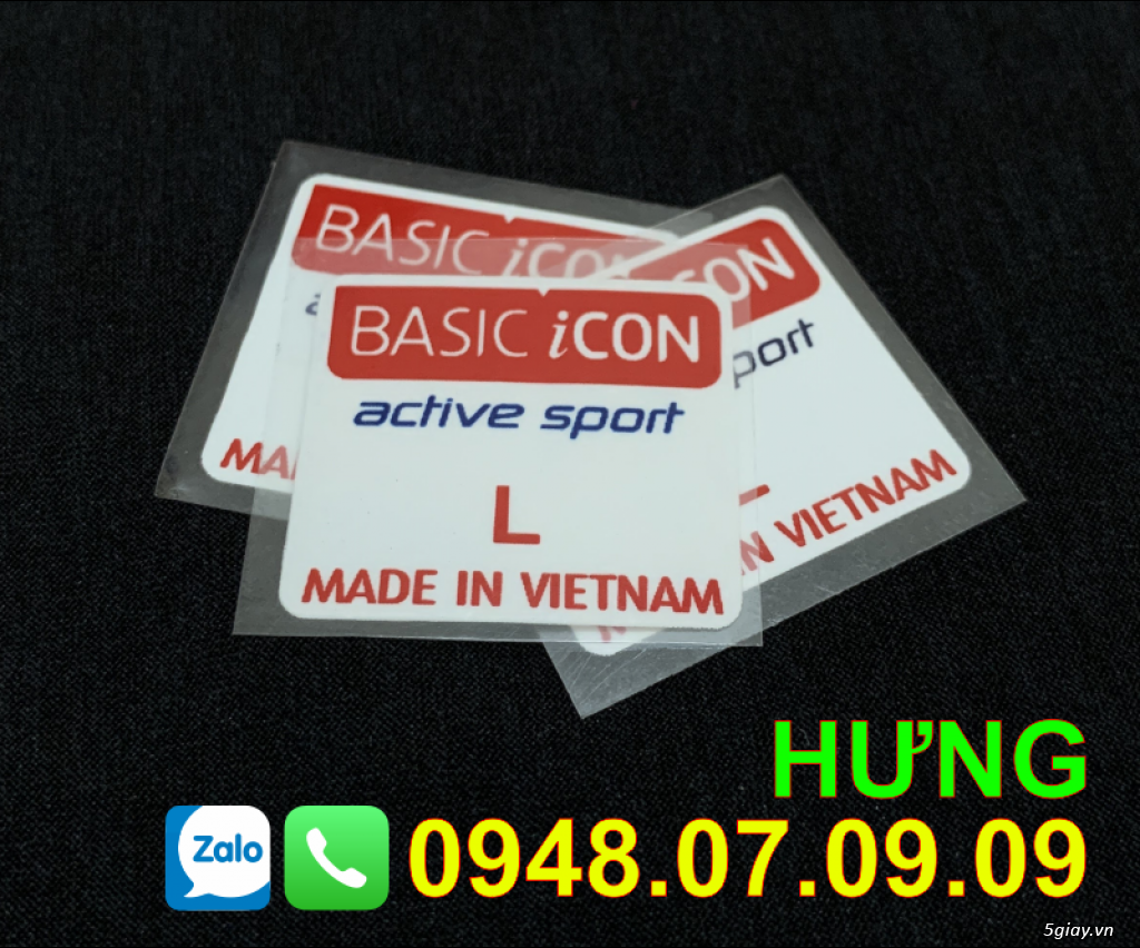 Công nghệ in nhãn ép nhiệt trên quần áo, ba lô, túi xách là gì?