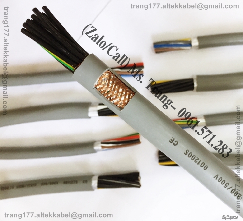 Cáp điều khiển Altek Kabel control cable 16cores 1.5sqmm - 2