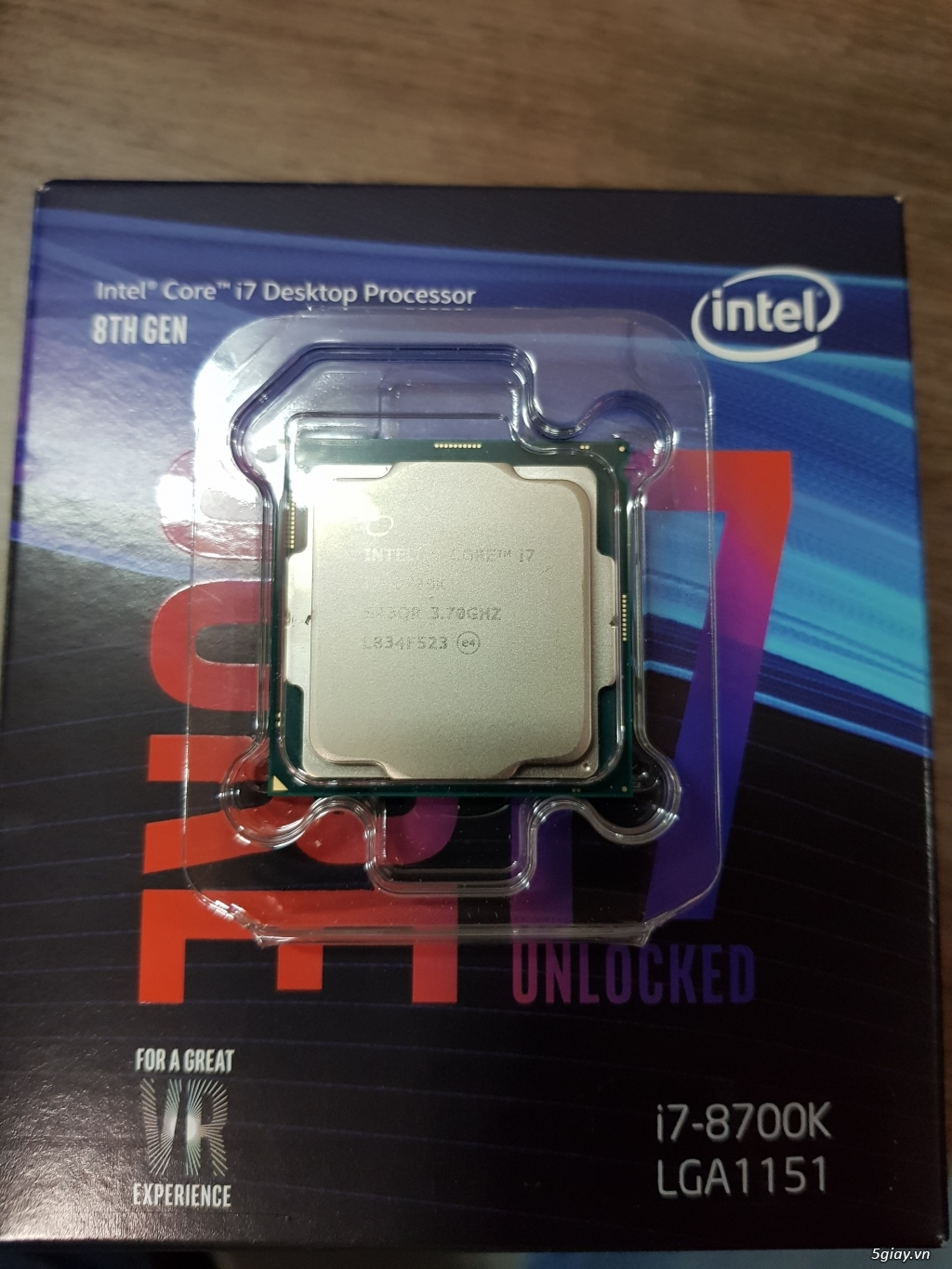 i7 8700K box chính hãng | 5giay