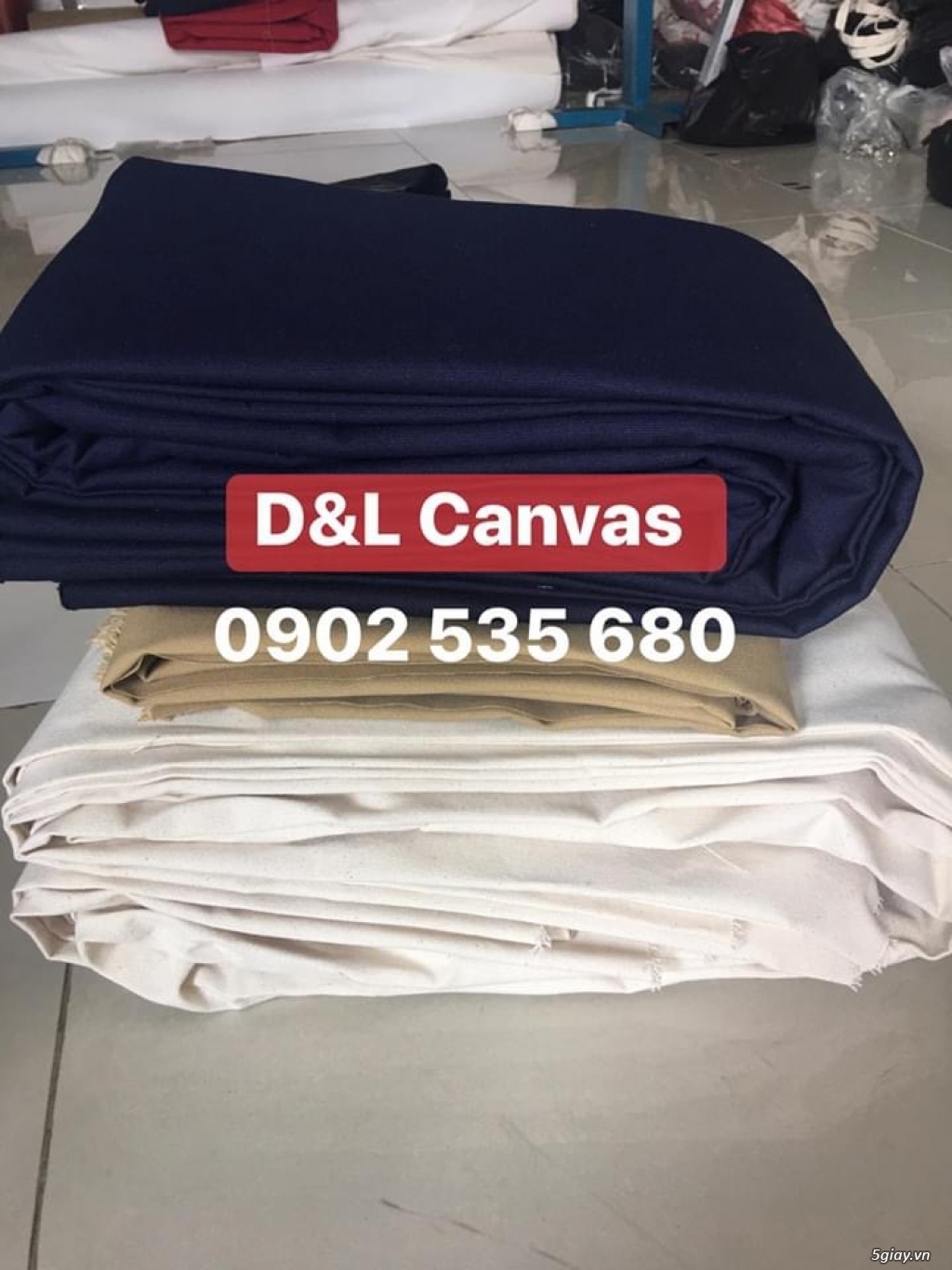 D&L Canvas cung cấp sỉ lẻ vải bố canvas trên toàn quốc