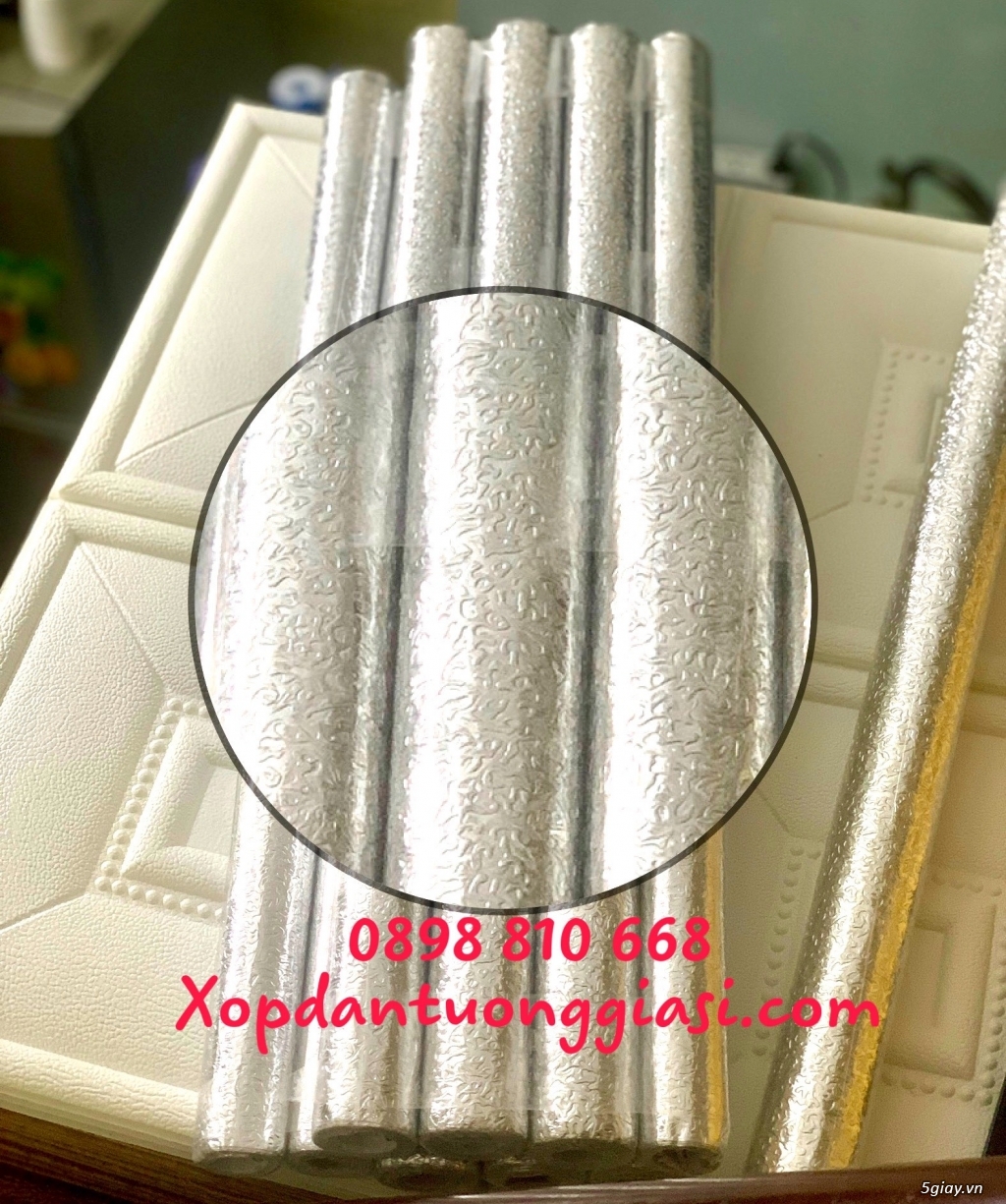 Giấy dán bếp tráng nhôm (giấy bạc dán bếp, decal bạc dán bếp) giá rẻ - 6