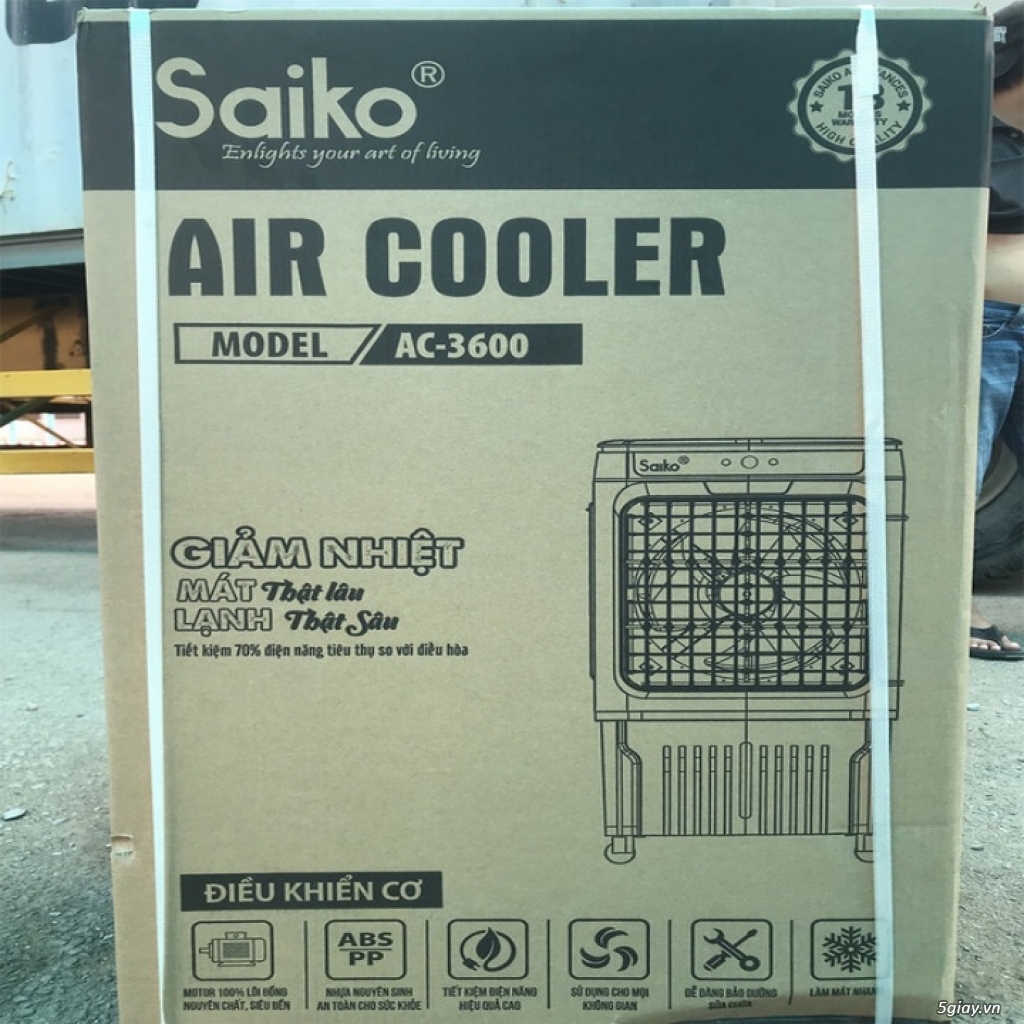 Máy làm mát không khí Saiko AC-3600 bán góp - 3