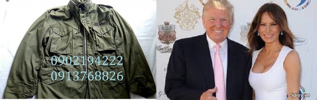 áo khoác lính mỹ M65 philaket - áo field - áo jacket 1965 - 3