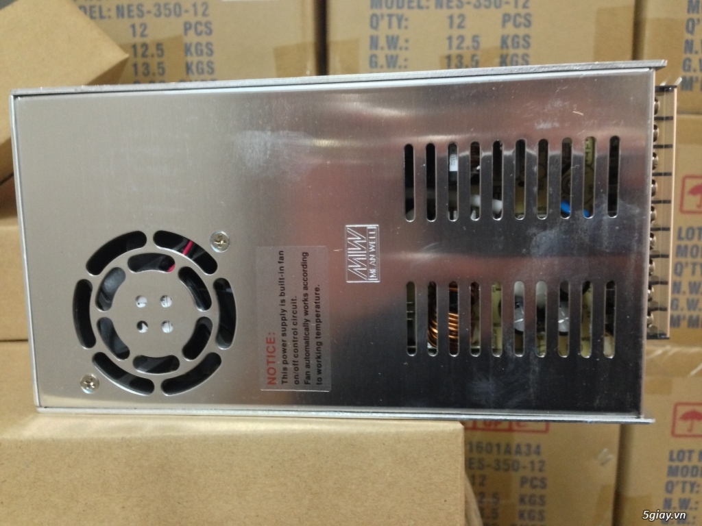 xã hàng bộ nguồn MEAN WELL NES-350-12 (12V/30A ) chính hãng - 2