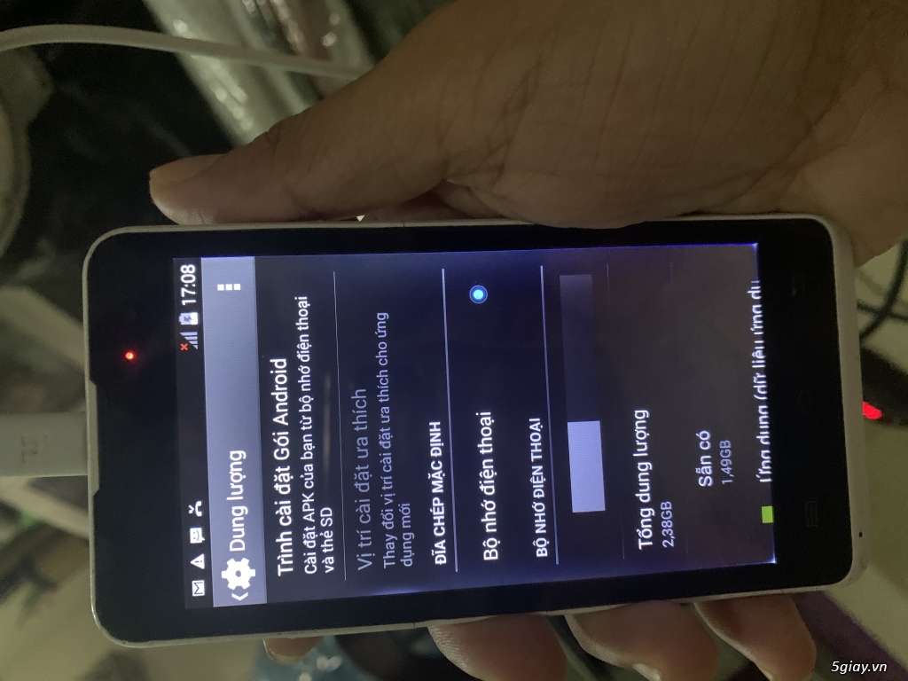 mobistar lai kitkat 452 full chức năng - 1