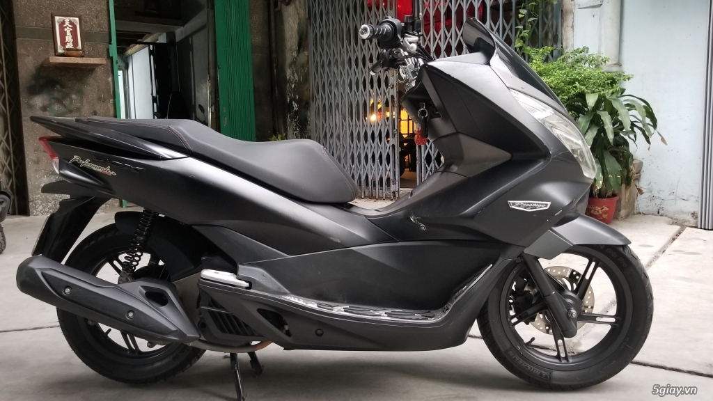 Honda pcx màu đen mờ đăng ký thág 7/2014 - 1
