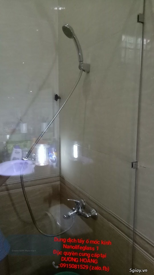 tẩy ố mốc kính xây dựng kính nhà tắm vách kính - 10