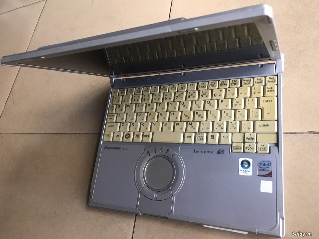 Laptop Panasonic Intel Core 2 Duo U9300 120GB siêu bền, pin trâu - 1