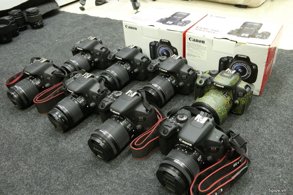 Canon 700D & 800D - Dòng máy dành cho người mới