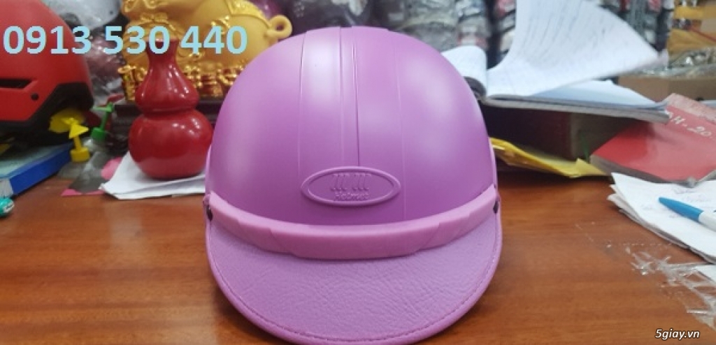 Sản xuất nón bảo hiểm in logo theo yêu cầu_Xưởng sản xuất ALPHA