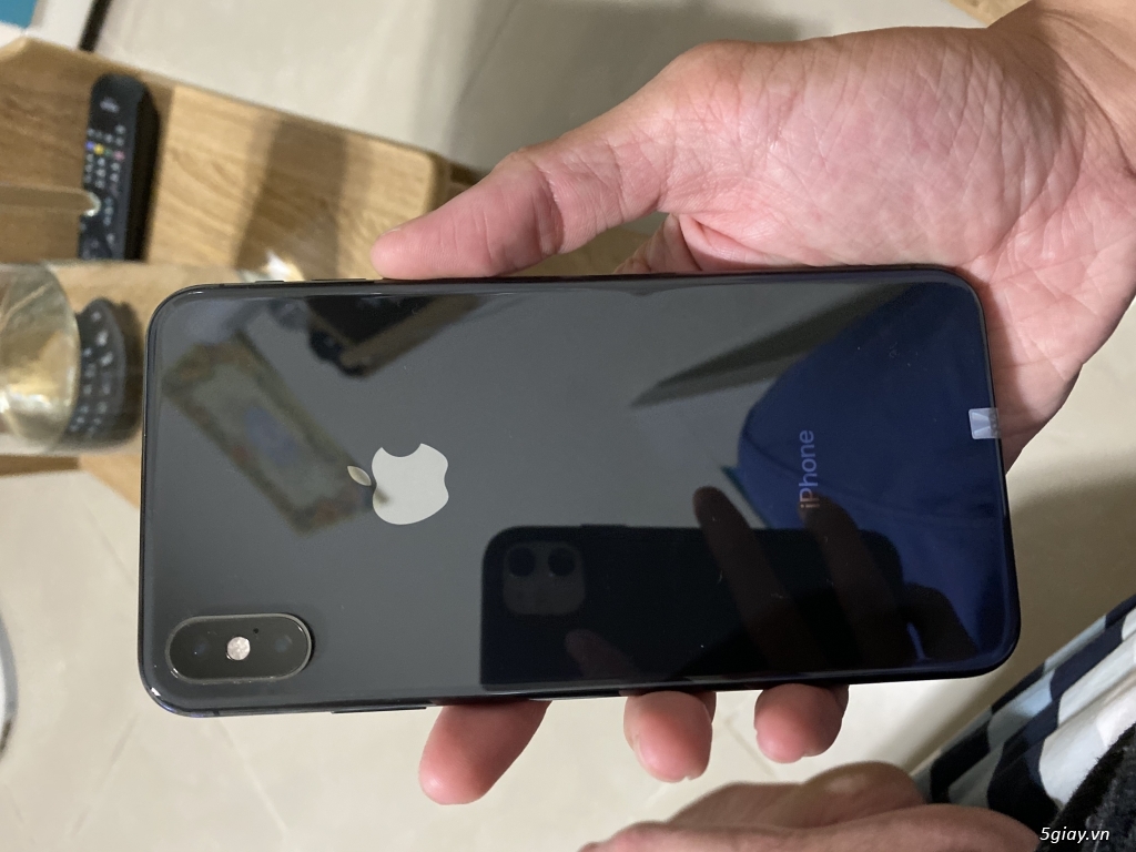 Iphone xs max 64gb quốc tế full zin true tone 3u ngon pin 100% - 3