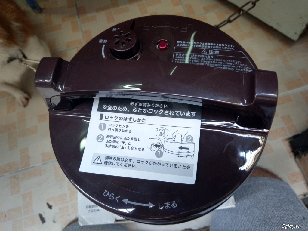 Nồi áp suất điện siêu nhỏ shiroka SPC-101 WH & SPC 111 mới 100% - 3