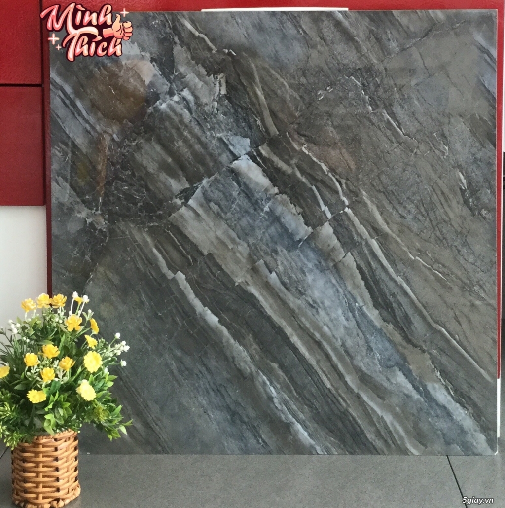 Gạch bóng kính toàn phần, giả vân đá