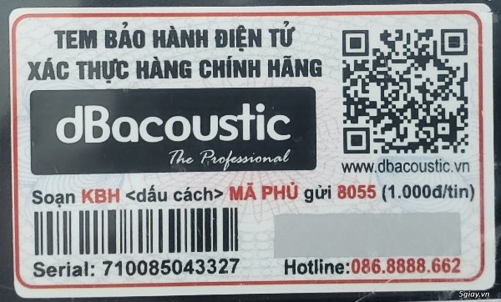biennhac.com giới thiệu vang cơ db acoustic km 330 - 1