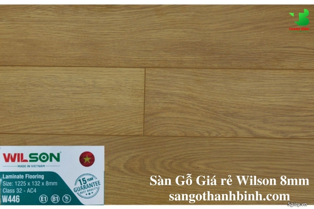 Cần bán: Sàn gỗ Wilson - Hàng Việt Nam chất lượng cao - 4