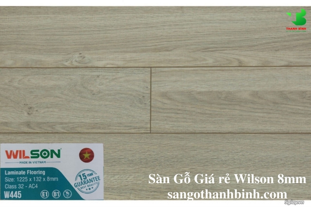 Cần bán: Sàn gỗ Wilson - Hàng Việt Nam chất lượng cao - 1