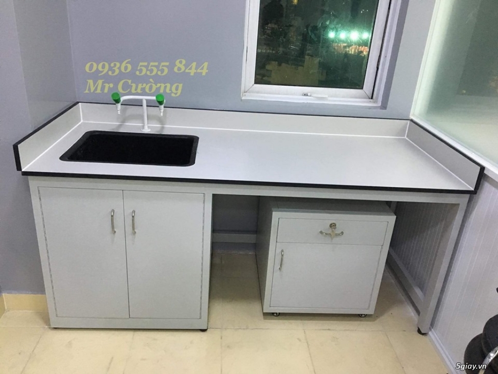 Bàn thí nghiệm áp tường - 3