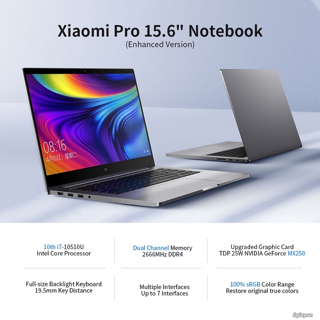 Laptop Xiaomi Pro 15.6 i7-10510U - 2