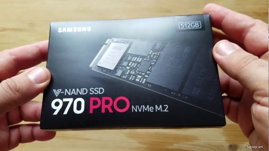 SSD Samsung 970 PRo 512GB M2 NVMe mới nguyên seal - 2