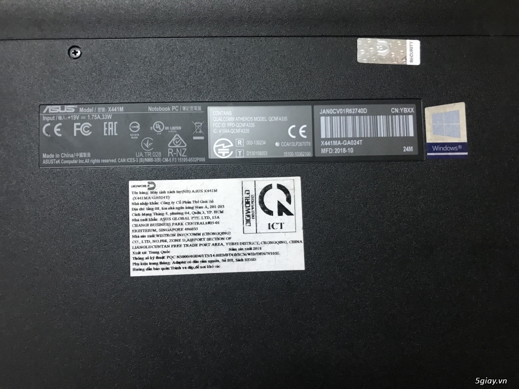 Cần bán Laptop asus vivobook max x441m