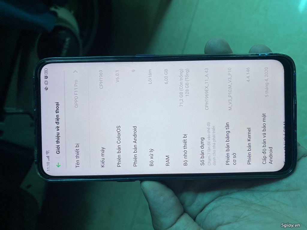 Oppo F11 Pro Likenew fullbox - 1