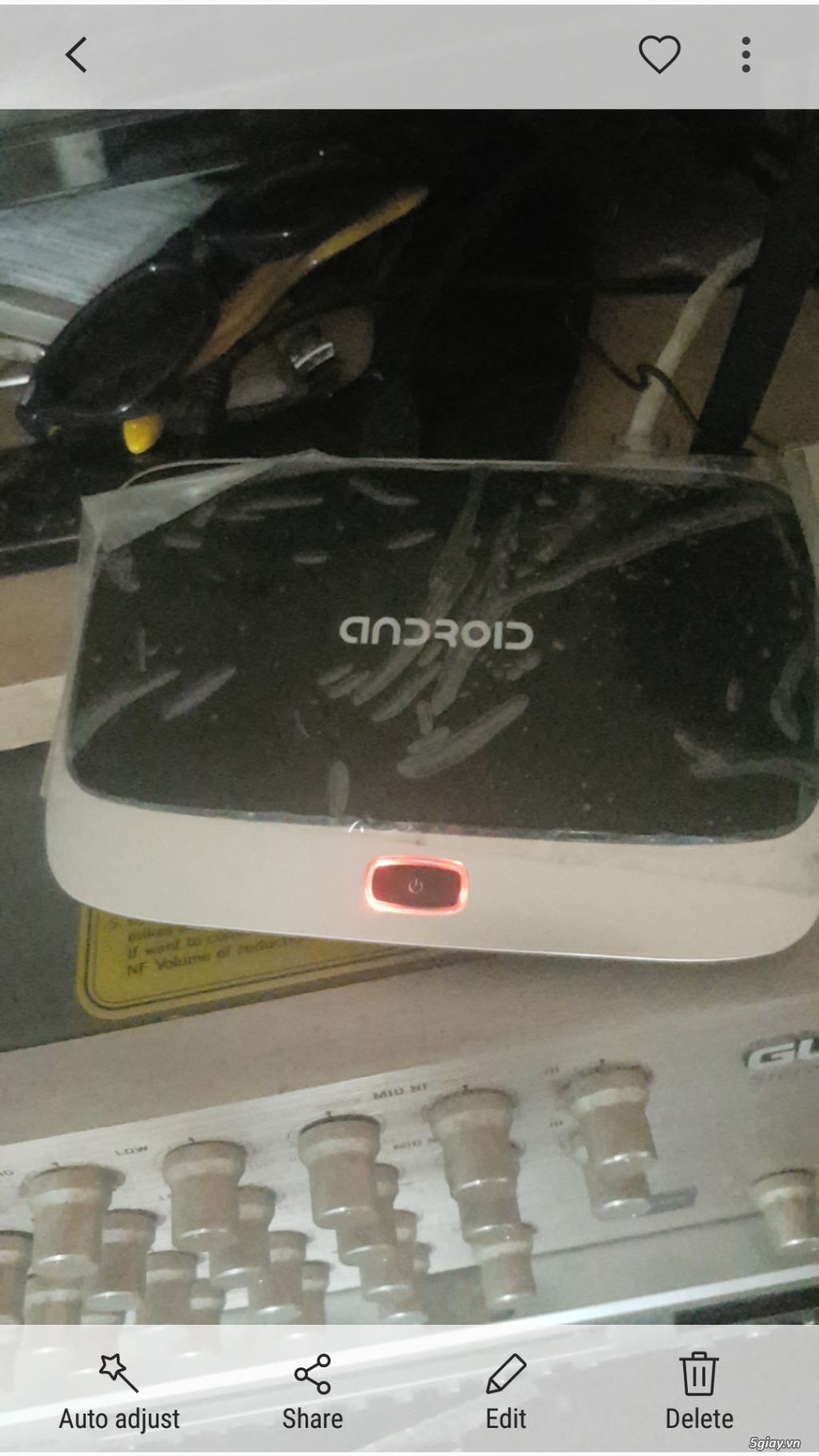 Android box Q7 - Giá 600k