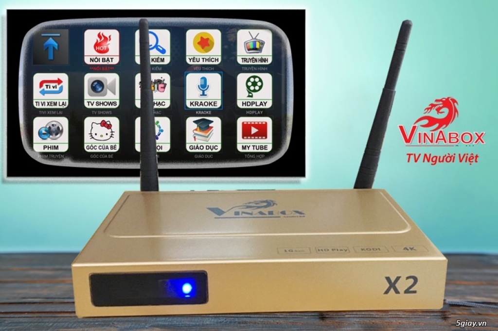 Vinabox X2 - Có bán kèm chuột không dây - 5
