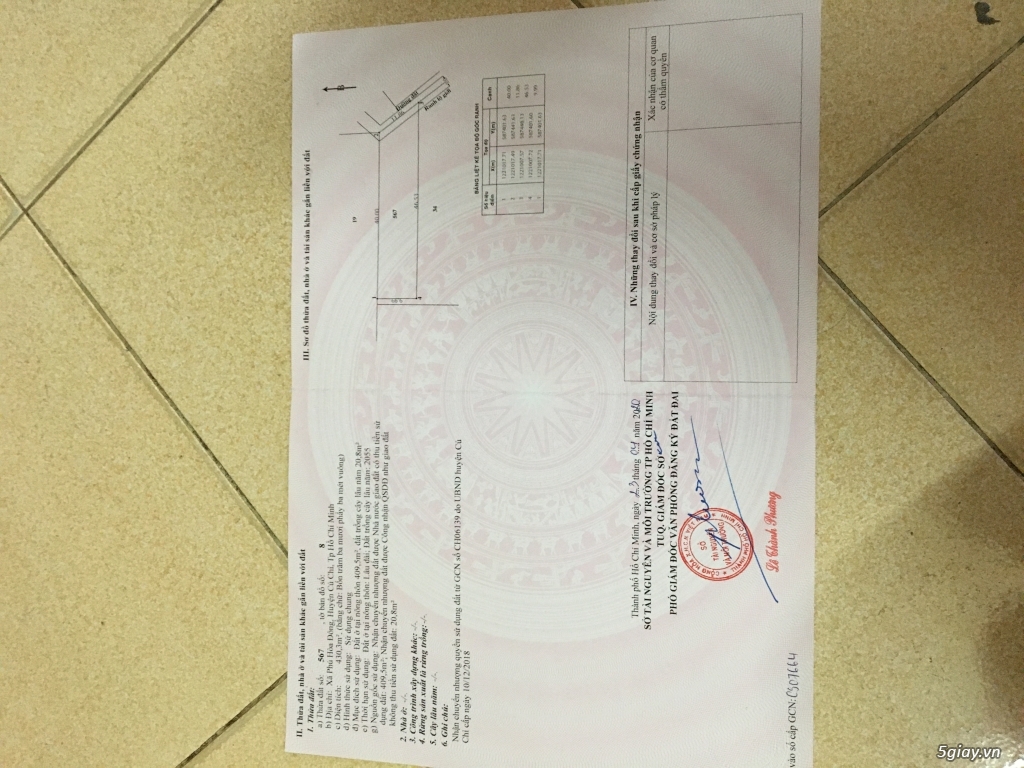 Cần bán đất gần chợ Phú hoà đông - 3