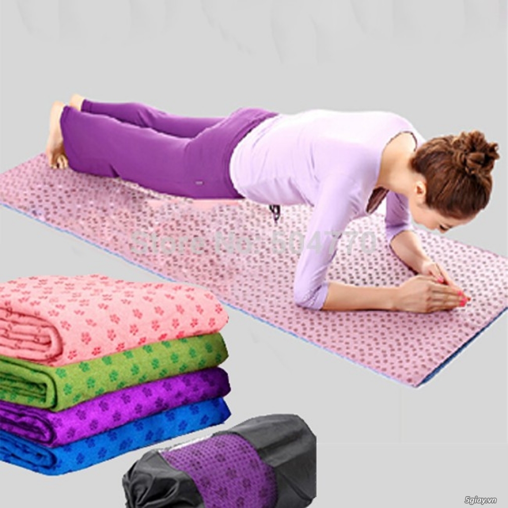 Khăn trải thảm tập yoga - 1