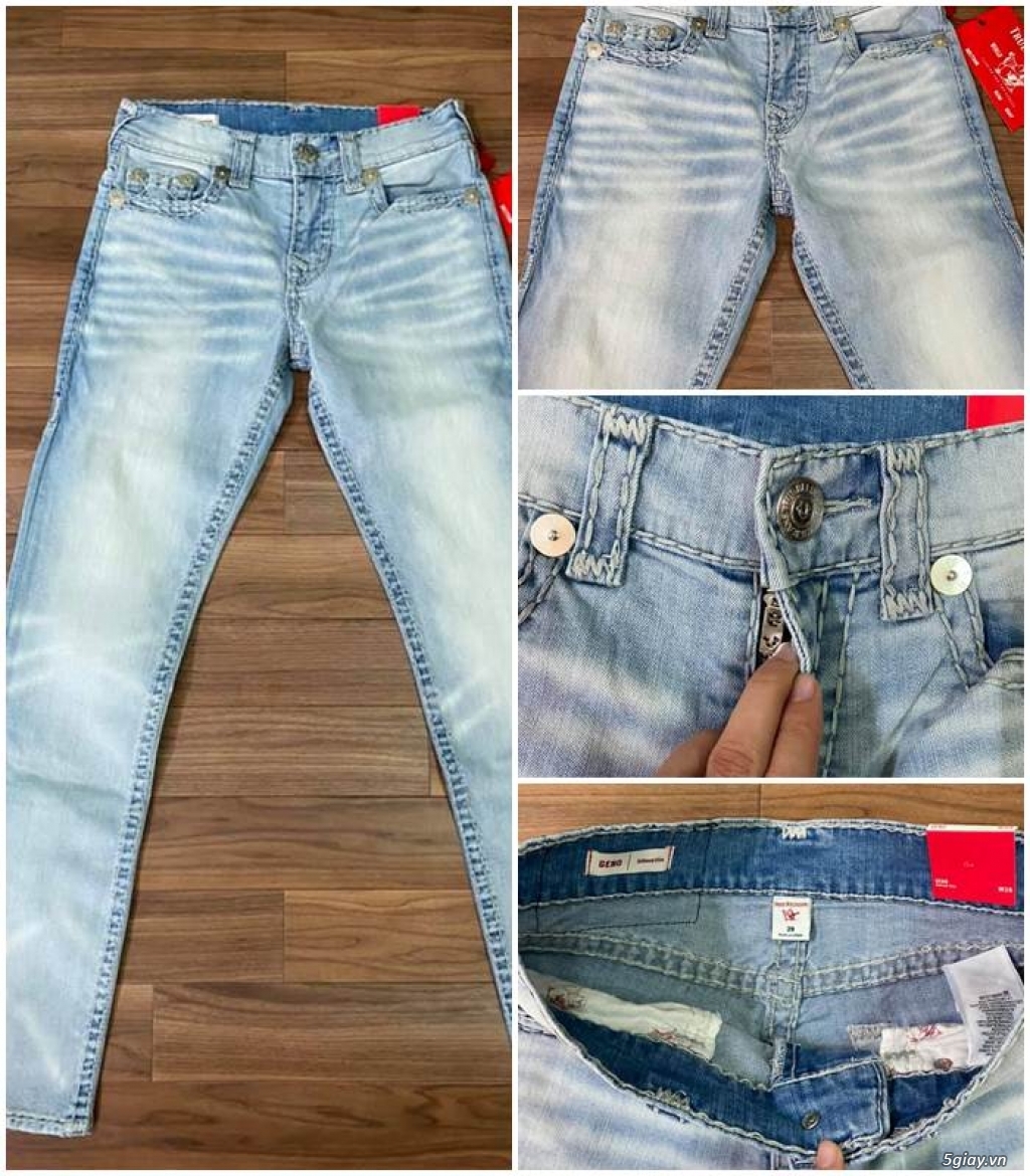 Quần jean si đa ( 2hand )  hiệu Ông địa ( True religion ) nhập từ USA ( có luôn hàng mới 100% ).