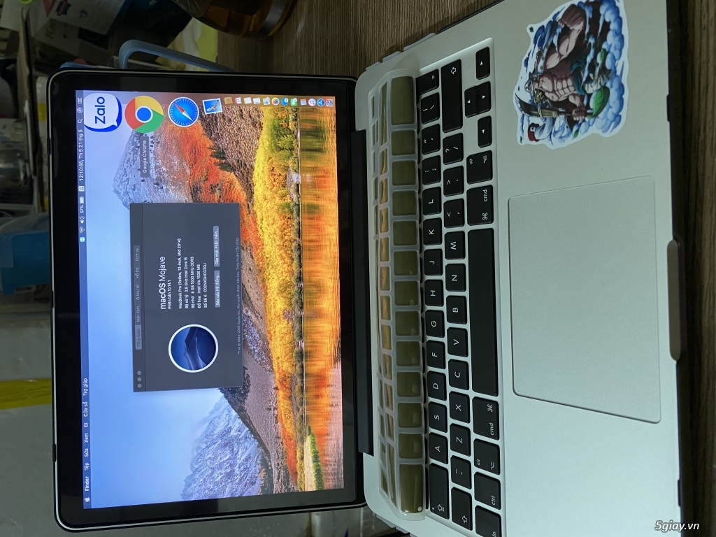Mac pro 2014 13 inch mới mua vài tháng ít dùng