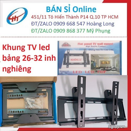 Khung treo tivi LED-LCD NGHIÊNG 26-32 inches