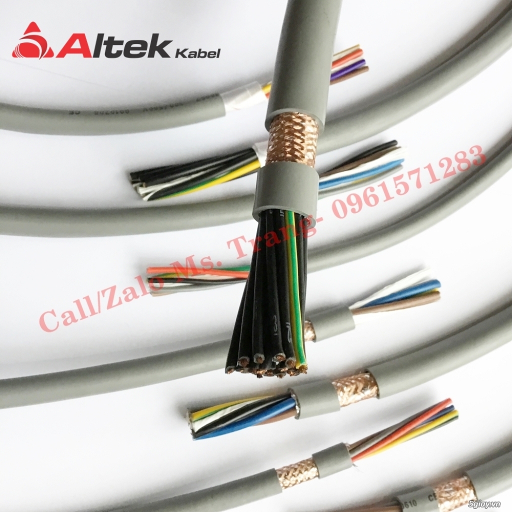 Cáp điều khiển Altek Kabel chuyên dùng trong tự động hóa